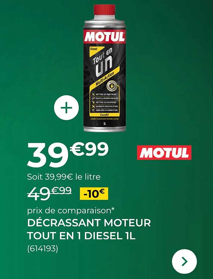 DÉCRASSANT MOTEUR TOUT EN 1 DIESEL 1L