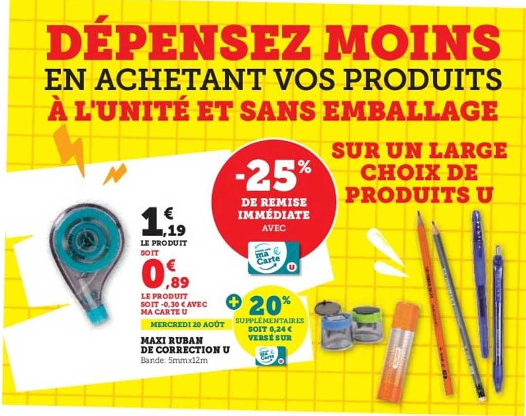 DÉPENSEZ MOINS EN ACHETANT VOS PRODUITS À L'UNITÉ ET SANS EMBALLAGE