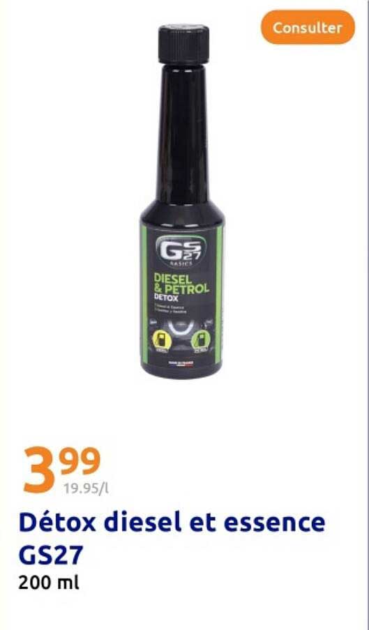 Détox diesel et essence GS27