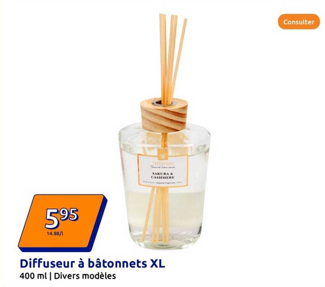 Diffuseur à bâtonnets XL