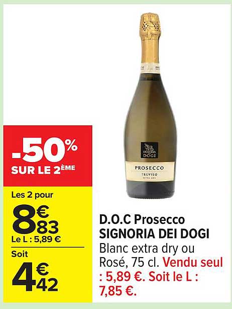 D.O.C Prosecco SIGNORIA DEI DOGI