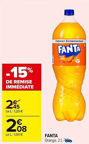 FANTA Orange, 2 L