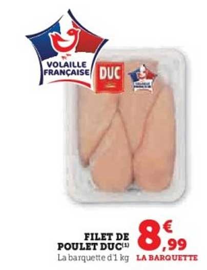 FILET DE POULET DUC