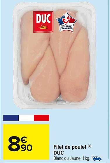 Filet de poulet (o) DUC