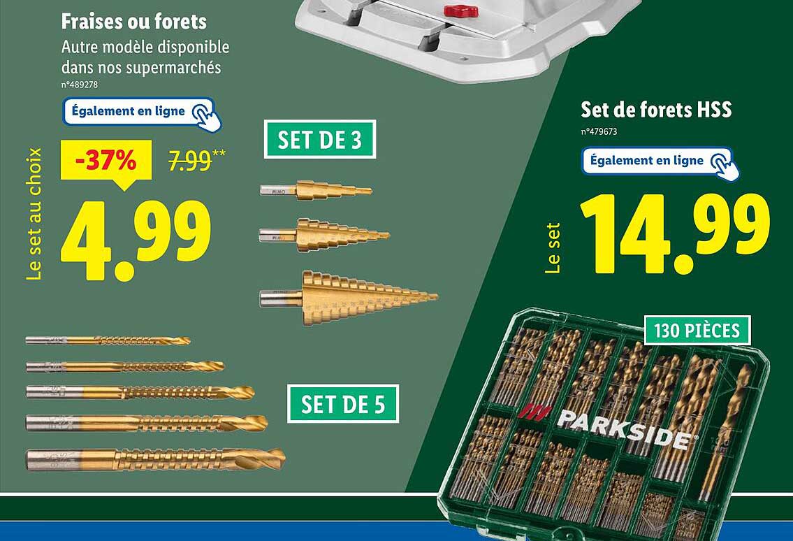 Fraises ou forets