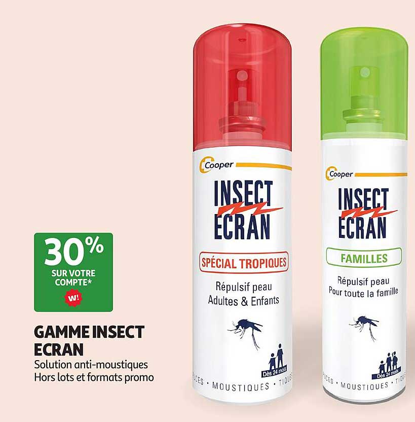 GAMME INSECT ÉCRAN