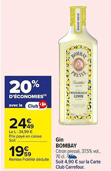 Gin BOMBAY