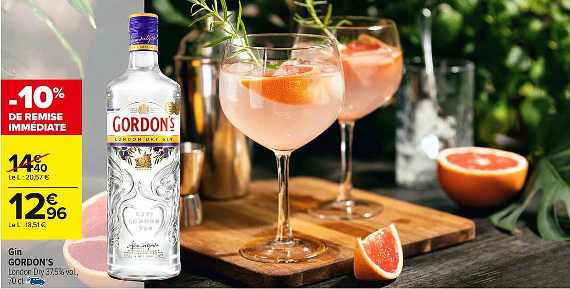 Gin GORDON'S London Dry 370 ml