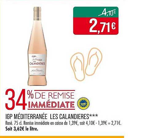 IGP MÉDITERRANÉE LES CALANDIÈRES***