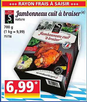 Jambonneau cuit à braiser