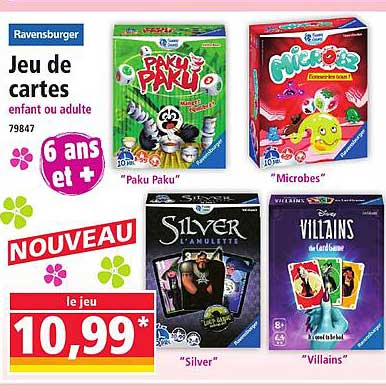 Jeu de cartes enfant ou adulte