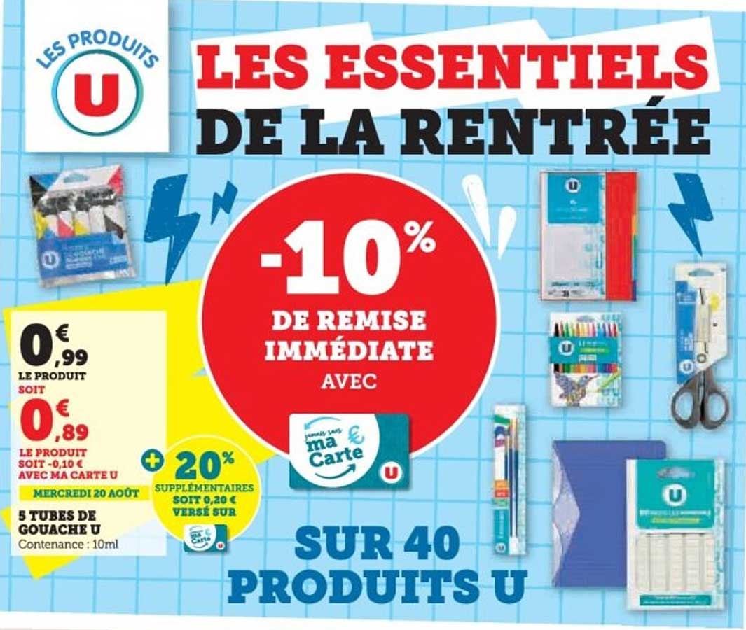 LES ESSENTIELS DE LA RENTRÉE