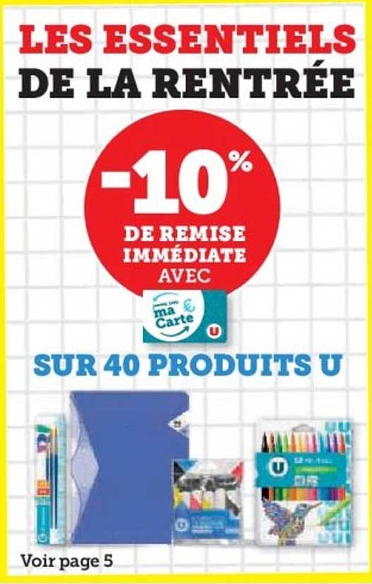 LES ESSENTIELS DE LA RENTRÉE