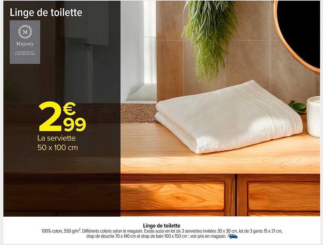 Linge de toilette