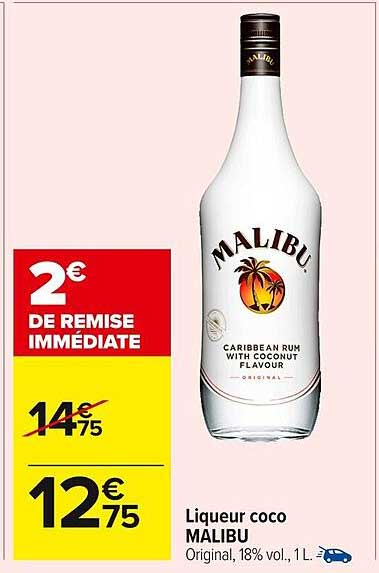 Liqueur coco MALIBU
