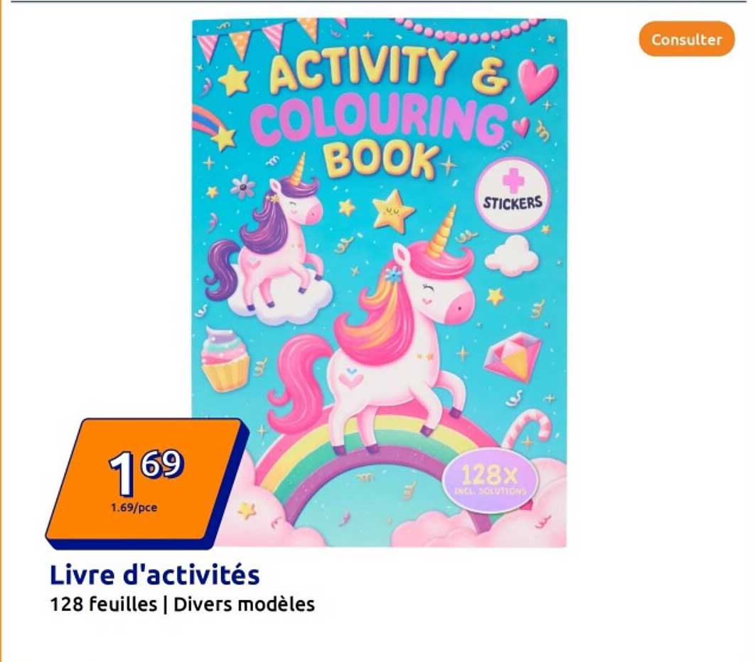Livre d'activités