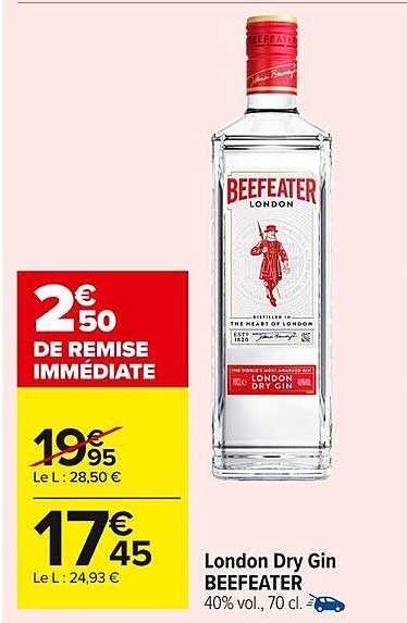 London Dry Gin BEEFEATER
