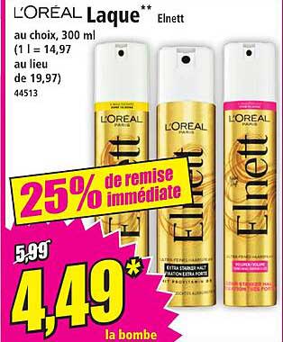 L'ORÉAL Laque** Elnett