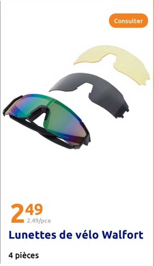 Lunettes de vélo Walfort