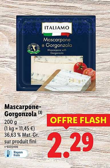 Mascarpone-Gorgonzola