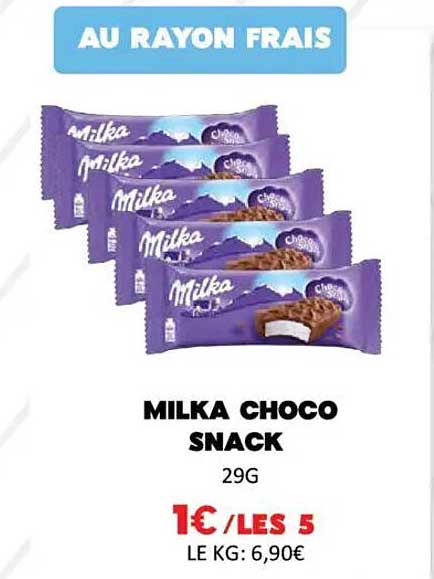 MILKA CHOCO SNACK