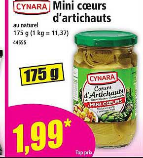 Mini cœurs d'artichauts