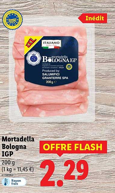 Mortadella Bologna IGP