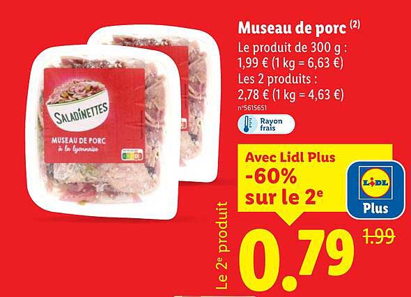 Museau de porc