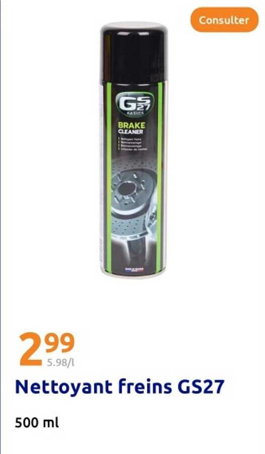 Nettoyant freins GS27