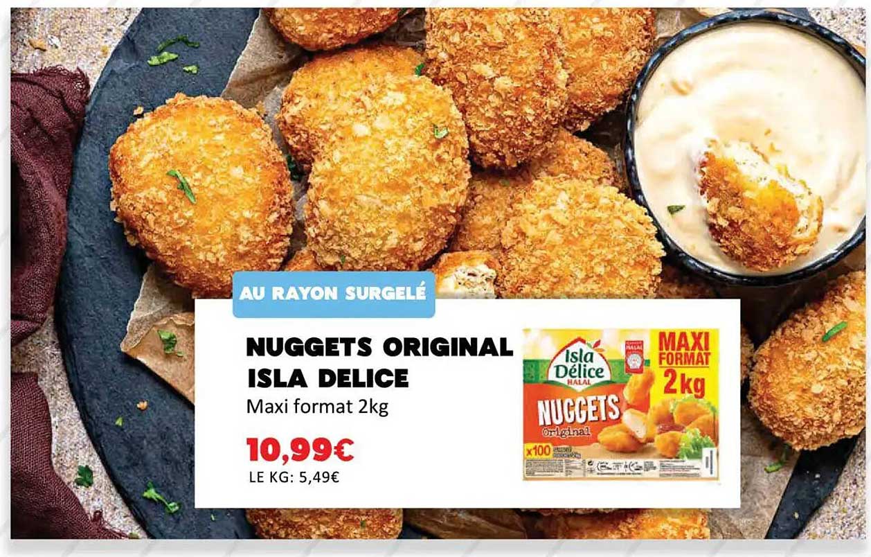 NUGGETS ORIGINAL ISLA DELICE