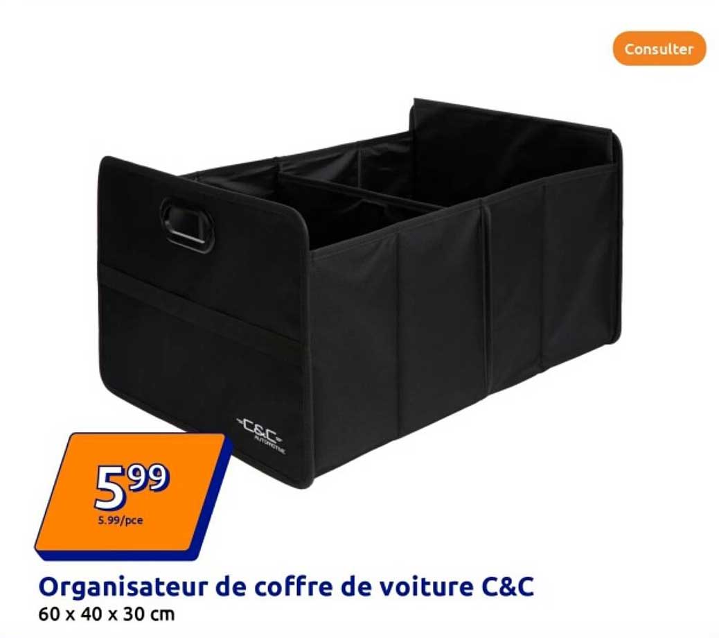 Organisateur de coffre de voiture C&C