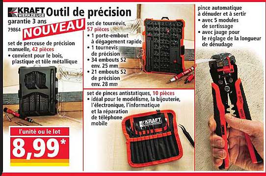 Outil de précision