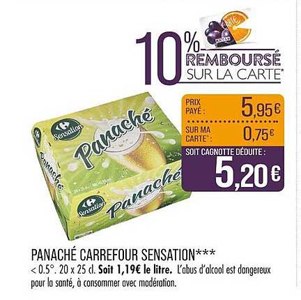 PANACHÉ CARREFOUR SENSATION
