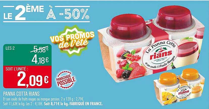 Panna Cotta Rians