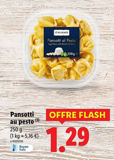 Pansotti au pesto