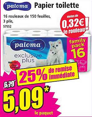 Papier toilette