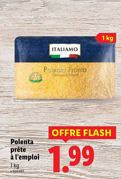 Polenta prête à l’emploi 1 kg