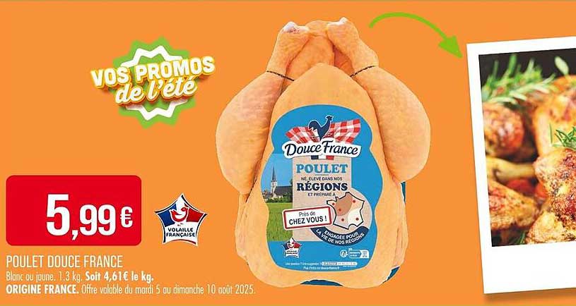 POULET DOUCE FRANCE