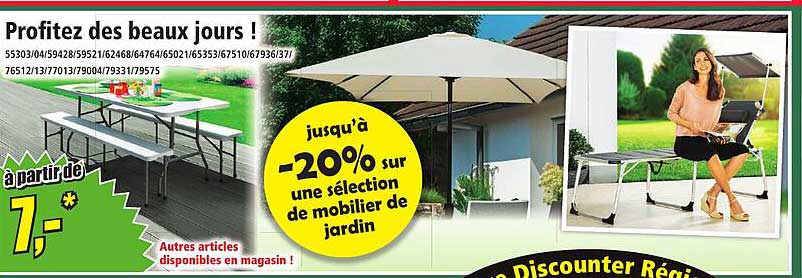 Profitez des beaux jours !