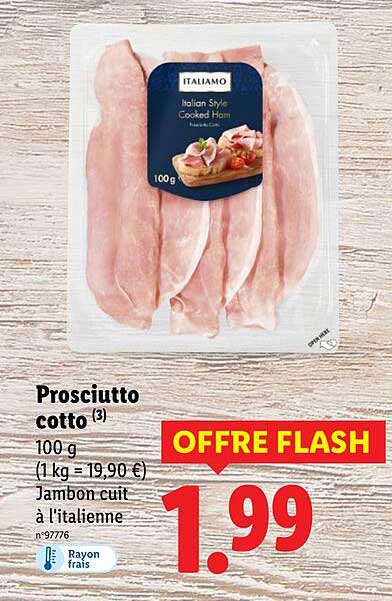 PROSCIUTTO COTTO