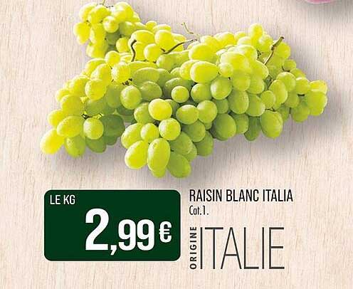 RAISIN BLANC ITALIA