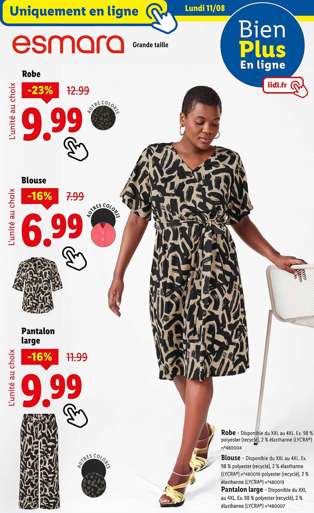 Robe Grande Taille - Esmara