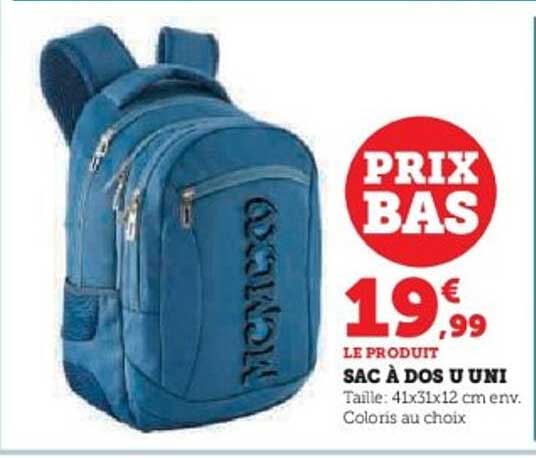 SAC À DOS U UNI
