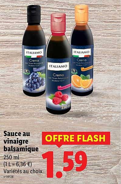 Sauce au vinaigre balsamique