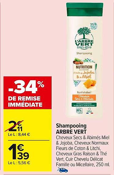 Shampoing ARBRE VERT