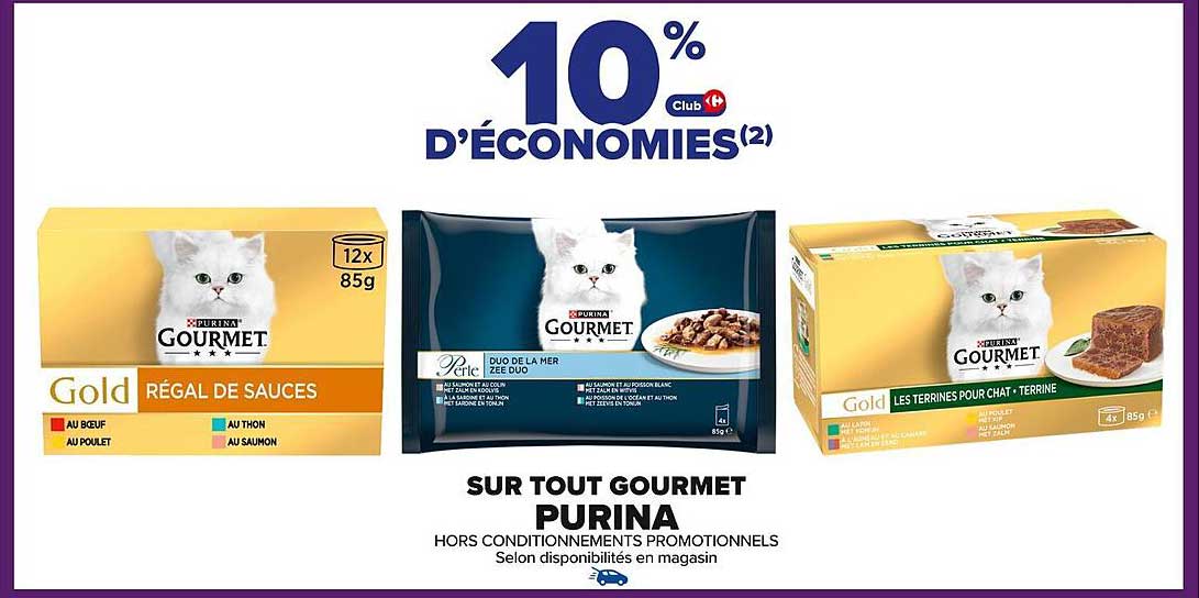 SUR TOUT GOURMET PURINA