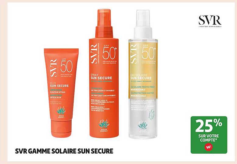 SVR GAMME SOLAIRE SUN SECURE