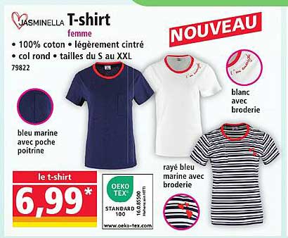T-shirt femme Jasminella