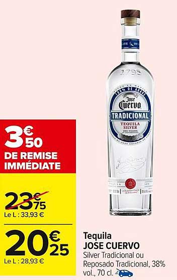 Tequila JOSE CUERVO
