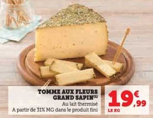 TOMME AUX FLEURS GRAND SAPIN